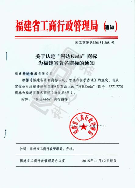 著名商標